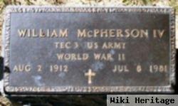 William Mcpherson, Iv