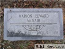 Marion Edward Mcnair