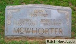 Lucy Richardson Mcwhorter