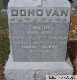 Timothy Donovan