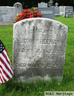 Sgt John Sheehan