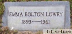 Emma Bolton Lowry