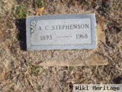 A. C. "bud" Stephenson