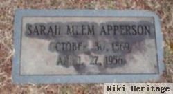 Sarah Meem Apperson