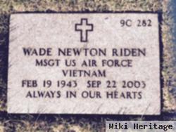 Wade Newton Riden