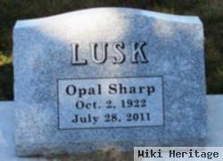 Opal Sharp Lusk