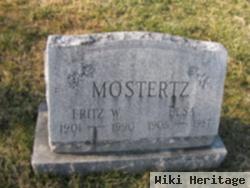 Fritz W Mostertz