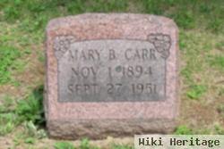 Mary B Mitchell Carr