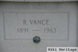 R Vance Carson