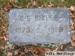 E. G. Bixler