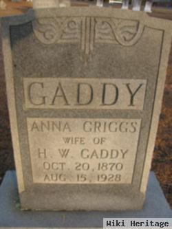 Mary Anna Griggs Gaddy