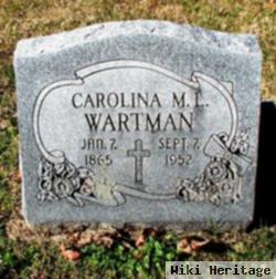 Carolina Malvina L. Wartman