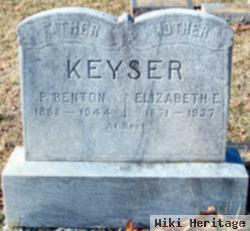 Elizabeth E Burner Keyser