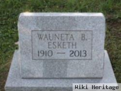 Wauneta Beatrice "aunt Sis" Rogers Esketh