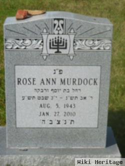 Rose Ann Murdock