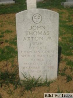 John Thomas Axton, Jr.