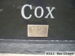 Eldred W Cox