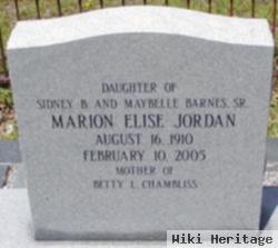 Marion Elise Barnes Jordan