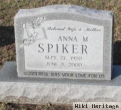 Anna M Spiker