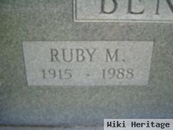 Ruby M. Benson