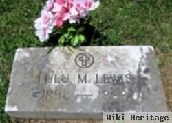 Lulu M Lewis