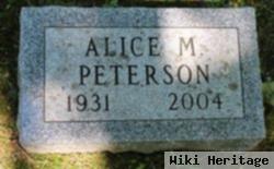 Alice Mary Murvich Peterson