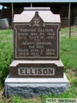 Mary Dodgson Ellison