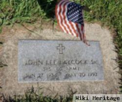 John Lee Laycock, Sr