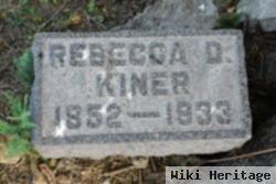 Rebecca D Kiner