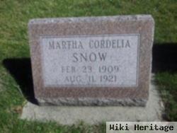 Martha Cordelia Snow