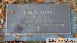 Ray Woodrow Lord