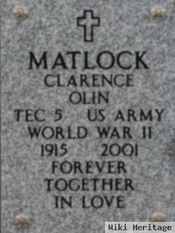 Clarence Olin Matlock