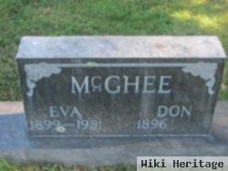 Eva St. Clair Dudding Mcghee