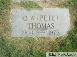 Oney Washington "pete" Thomas