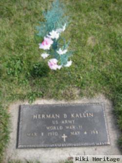 Herman B Kallin