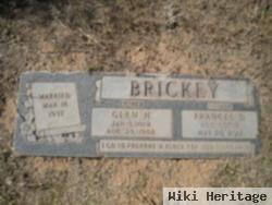 Frances D Brickey