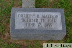 Dorothy B. Mattson