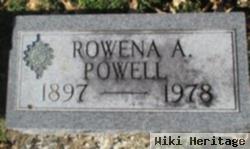 Rowena A. Powell