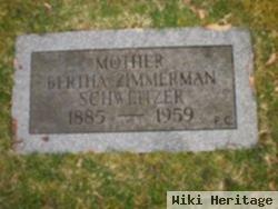 Bertha Zimmerman Schweitzer