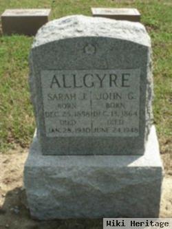 Sarah J. Allgyre