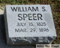 William S Speer