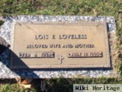 Lois E. Hardwick Loveless