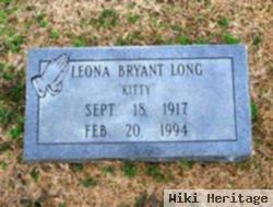 Leona "kitty" Bryant Long