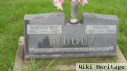 Marlyn J "bud" Ridout