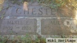 Merle Ernest Chester