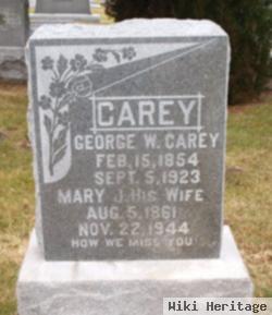 George W Carey