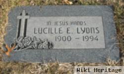 Lucille E Lyons