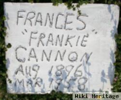 Frances "frankie" Cannon