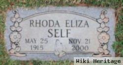 Rhoda Eliza Self