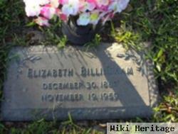 Mary Elizabeth Billingham